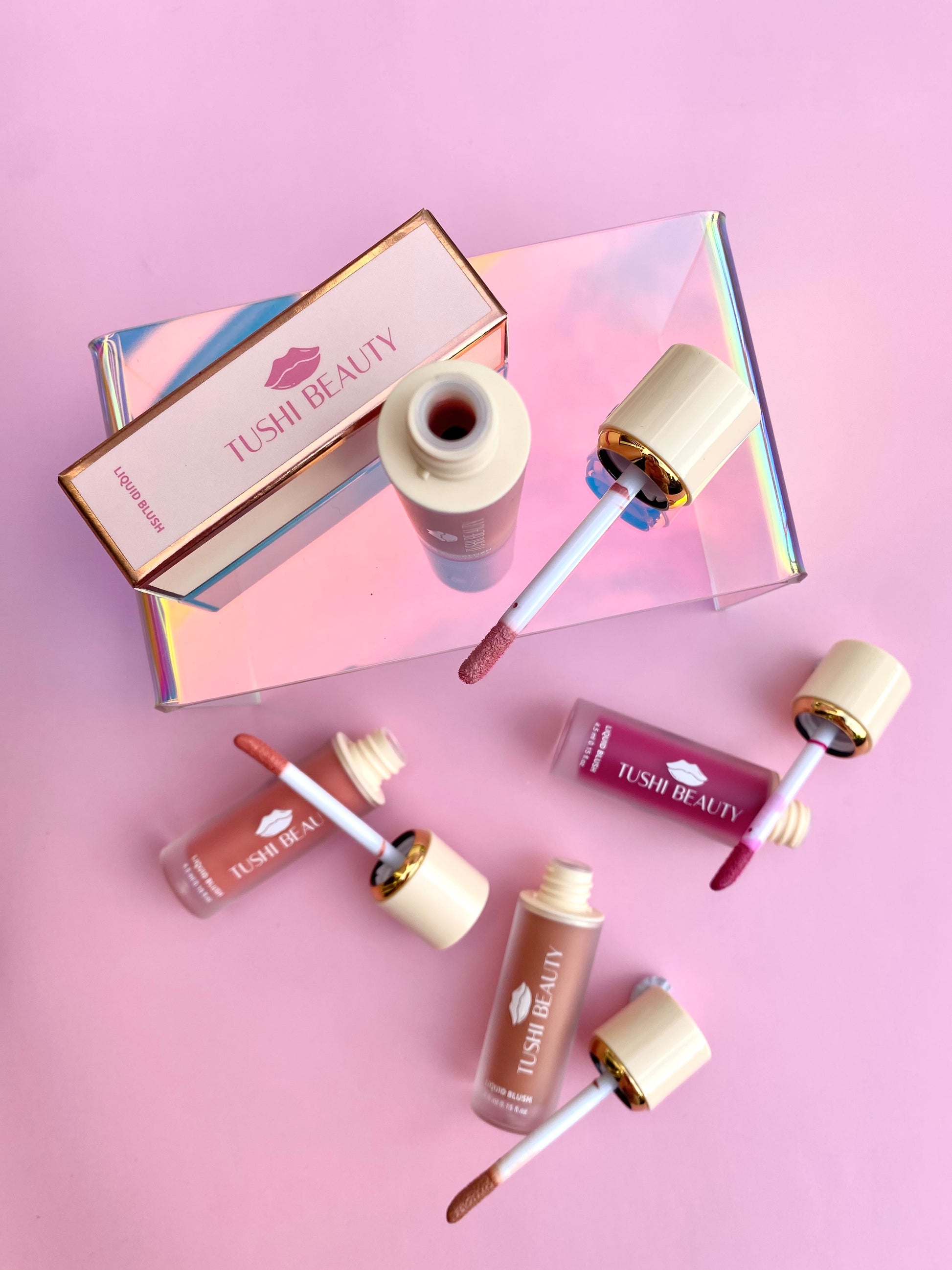 Liquid Blushes + Brush Set
