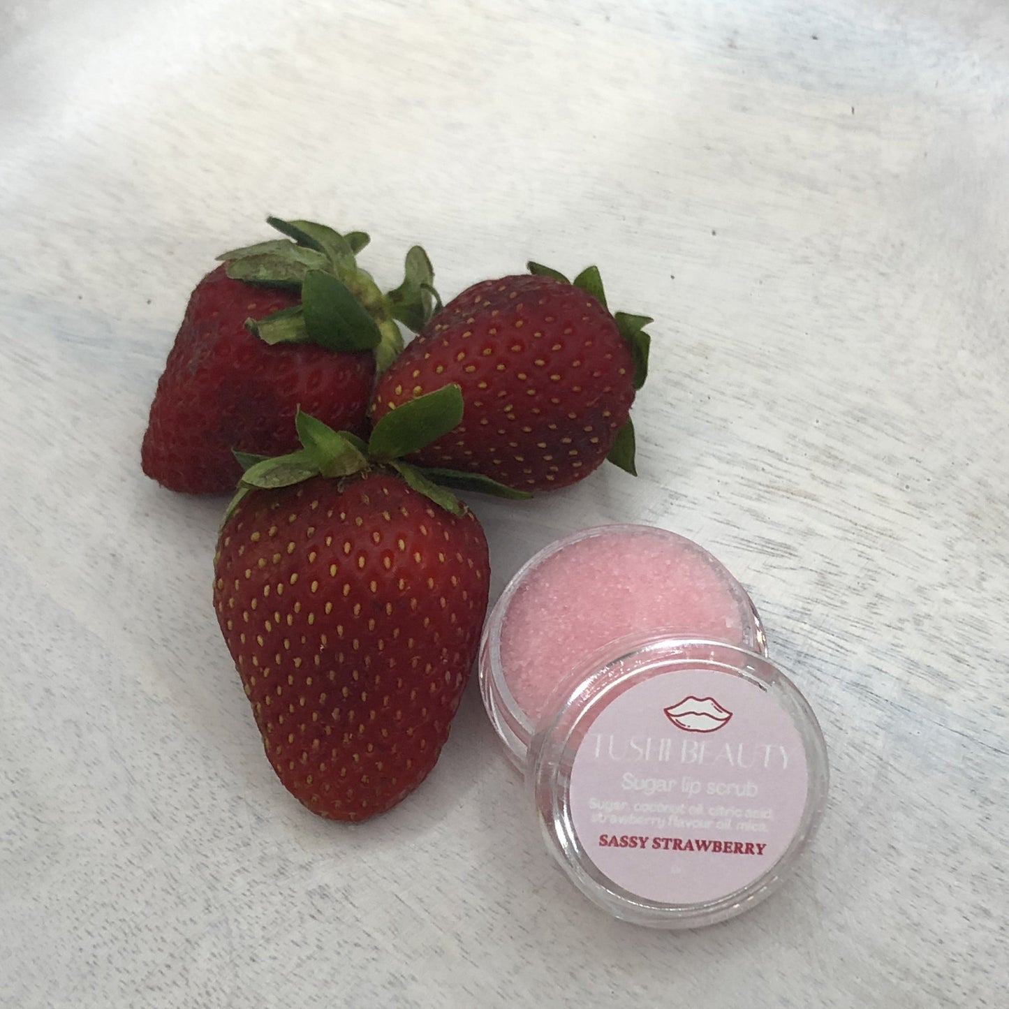 Sassy Strawberry Sugar Lip Scrub