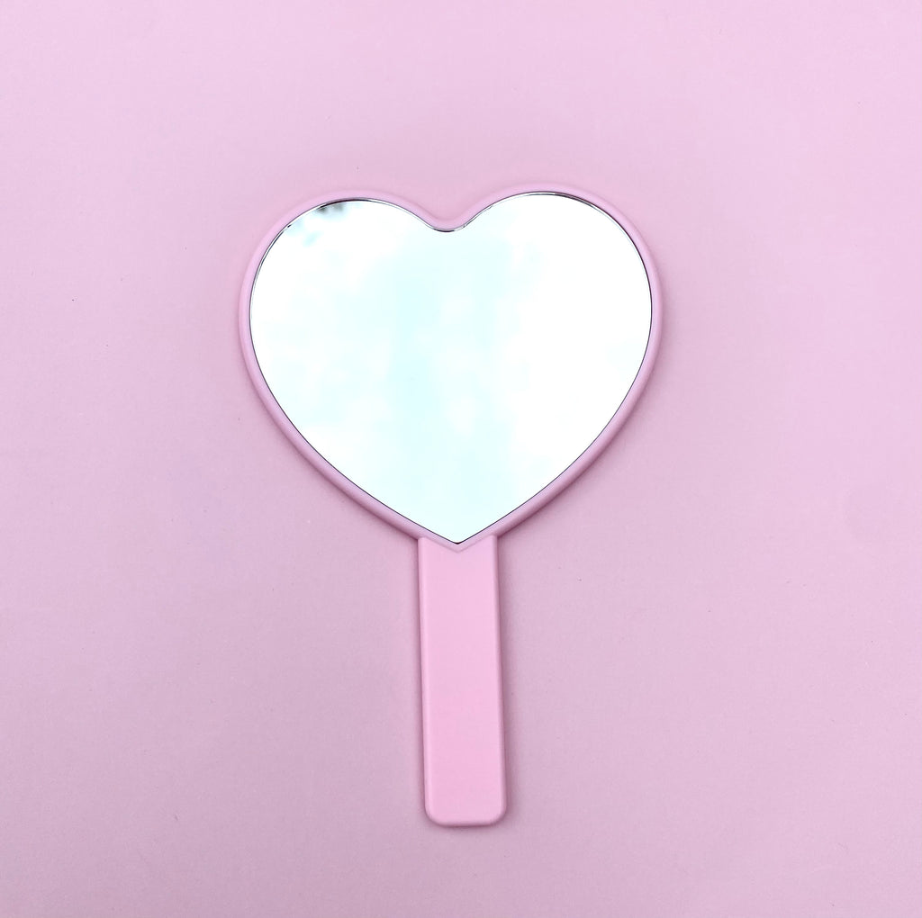 Love Heart Handheld Mirror