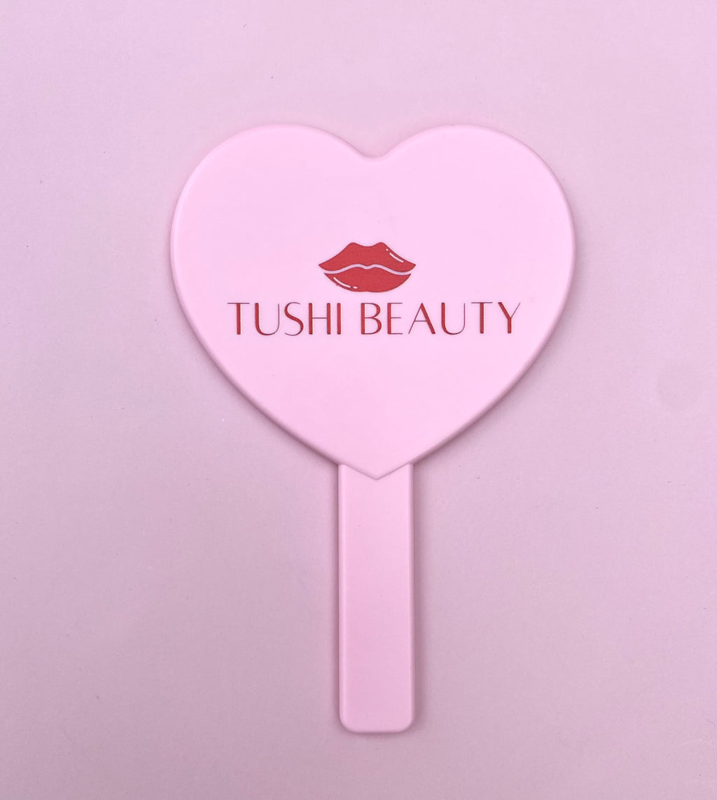 Love Heart Handheld Mirror